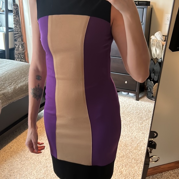 Cache Contour Color block Dress - Picture 2 of 10
